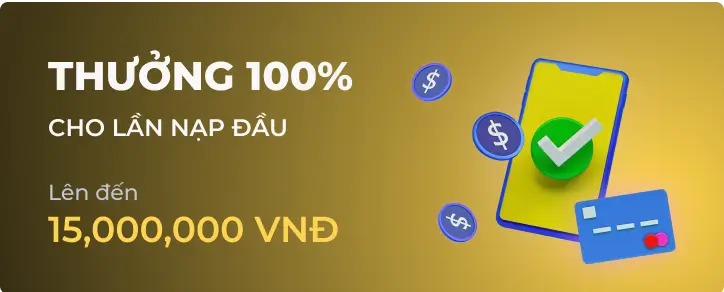 Thưởng Nạp Lại 100% Hàng Tuần tại Bong88